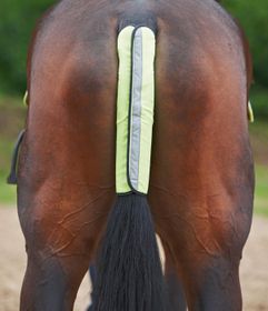 Busse Reflektor Schweifschoner Shine in Neongelb