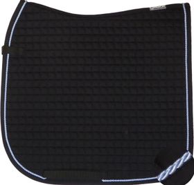 ESKADRON Cotton Schabracke black, einer Kordel in light blue