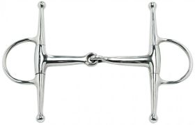 Busse Knebeltrense,einfach gebrochen,edelstahl