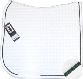 ESKADRON Cotton Schabracke white, einer Kordel in tanne