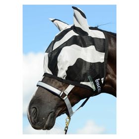 Bucas Buzz-Off Fly Mask Zebra