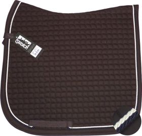 ESKADRON Cotton Schabracke choco, 2fach Kordel darknavy/creme