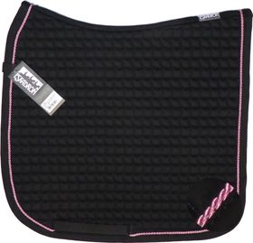 ESKADRON Cotton Schabracke black, einer Kordel in rose