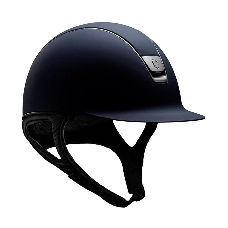 Samshield Helm Shadowmatt in blau mit Standard-Ausschnitt