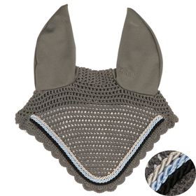 Eskadron Fliegenohren grey mit 3fach Kordel navy, lightblue, silberfarben