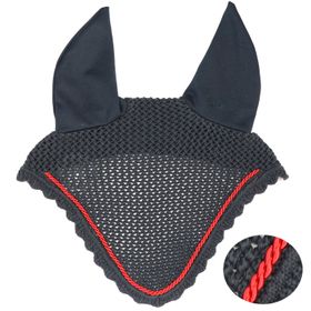 Eskadron Fliegenohren navy mit einer Kordel in red