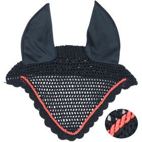 Eskadron Fliegenohren navy mit einer Kordel in pink (0065)