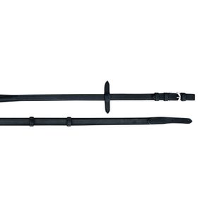 Euroriding Zügel Anti Slip Atlanta in Schwarz und Braun