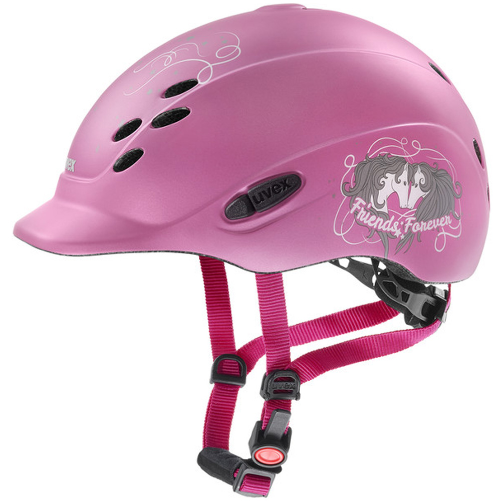 Uvex Kids Onyxx friends II in pink  mat Gr. 49-54 