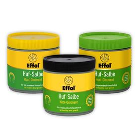 Effol Huf Salbe gelb, grün und schwarz