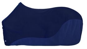 Pfiff Fliegendecke mit Fleece in Blau