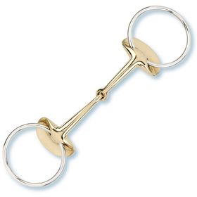 Stübben Steeltec Gebiss 2264 Golden Wings Trense einfach gebrochen