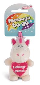 Nici Einhorn Theodor Kuschel Loop mit verschiedenen Sprüchen