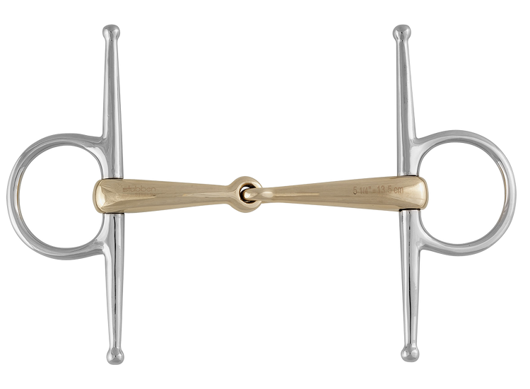 Stübben Steeltec Gebiss 2276 Schenkeltrense einfach gebrochen