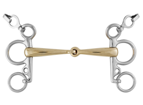 Stübben Steeltec Gebiss 2246 Pelham Sweet-Kupfer