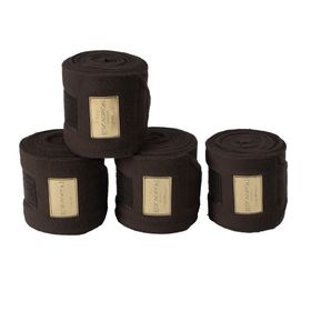 Eskadron Heritage Fleece Pony Bandagen - 4er Set in blackmocca