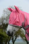 Bucas Freedom Fly Mask Classic Green und Hot Pink FS 2020