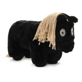 Crafty Ponies Pferd Kuscheltier Schwarzer (48 cm)