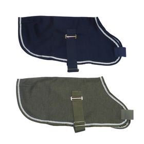 Eskadron Hundemantel Jersey Melange Bonded in martini-olive oder navy