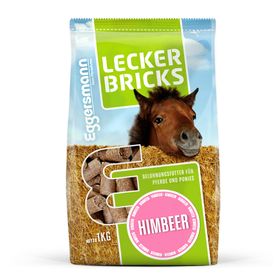 Eggersmann Lecker Bricks Himbeer, 1kg Beutel