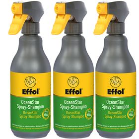 Effol Ocean Star Spray Shampoo - 3x 500ml Flasche