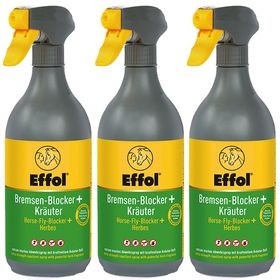 Effol Bremsen Blocker + Kräuter - 3 Flaschen a 750ml