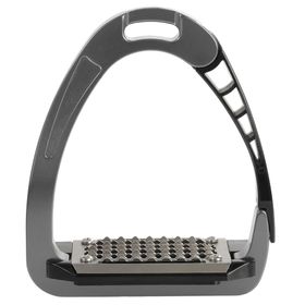 ACAVALLO - Sicherheits-Steigbügel Arena Alupro, Farbe titanium