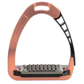 ACAVALLO - Sicherheits-Steigbügel Arena Alupro, Farbe rosegold