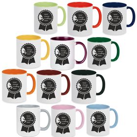 Never change a riding team!  Tasse, Kaffeebecher, Kaffeetasse bedruckt