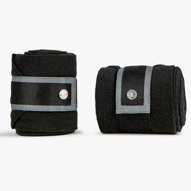 PS of Sweden Fleece-Bandagen , 4er Satz in black