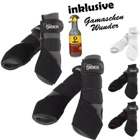 Eskadron Pro Active  - 4er Set für vorne und hinten inkl. Effax Gamaschenwunder