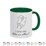 Tasse mit Spruch: I Love YO Like No Otter - Kaffeebecker, Kaffeetasse