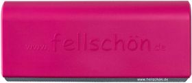 Fellschön Bürste in magenta-pink
