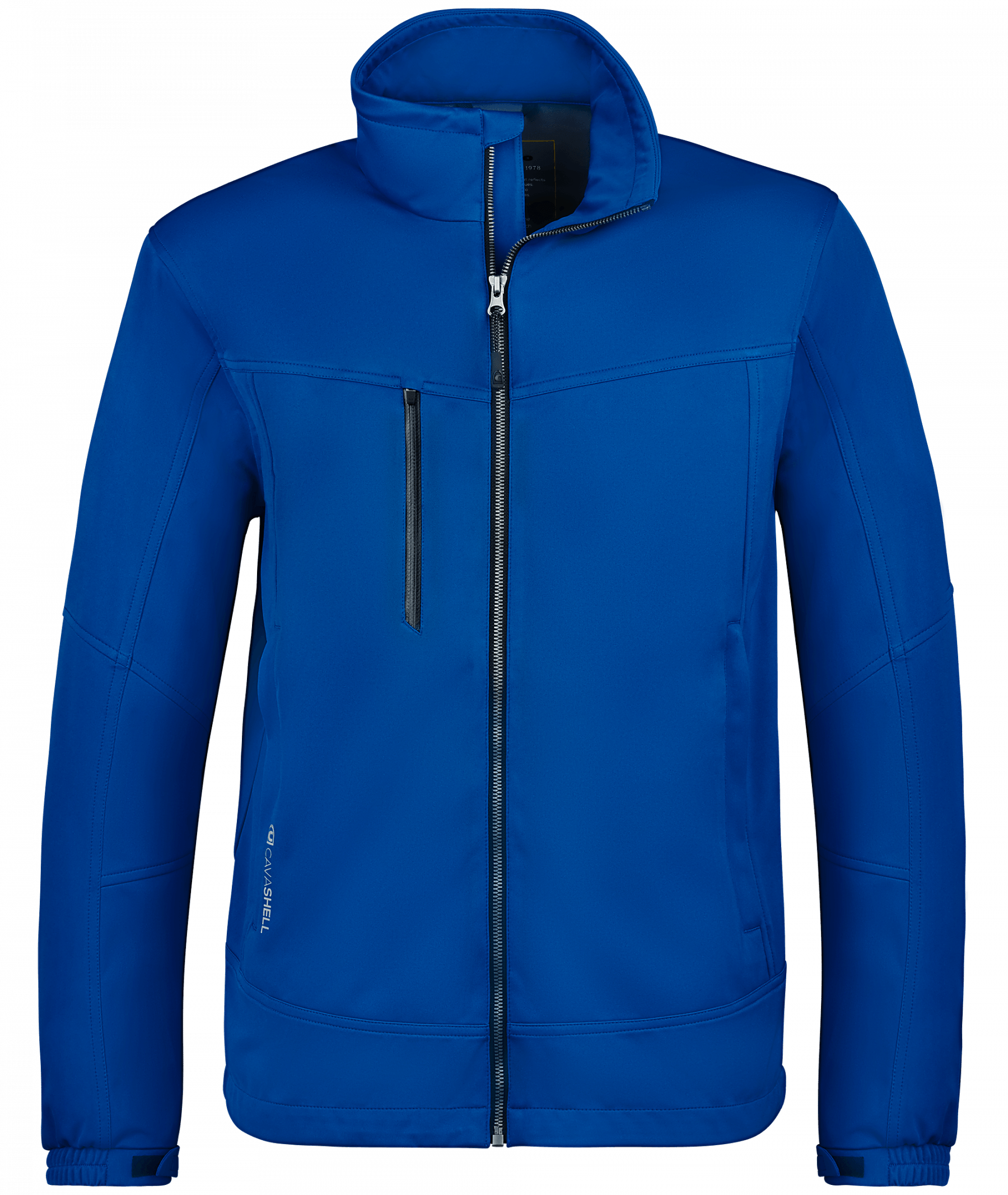 Cavallo Herren Winddichte Softshelljacke Ian in Cosmic Blue, Gr. S