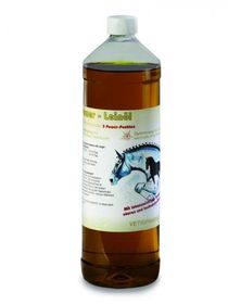 EquiPower Leinöl für Pferde, 1 Liter Flasche