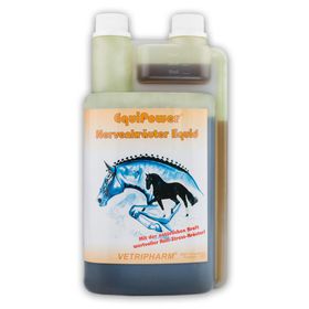 EquiPower Nervenkräuter liquid für Pferde, 1 Liter Flasche
