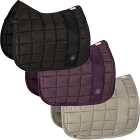 Eskadron Heritage Big  Square Cotton Schabracke ivorygrey, black, deepberry