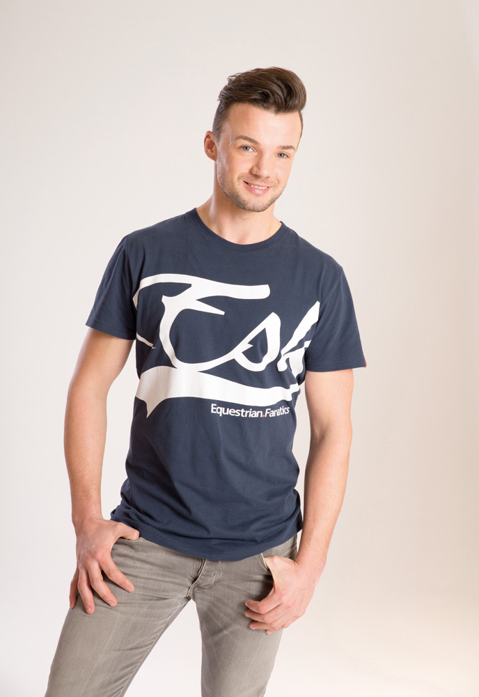 Eskadron Equestrian Fanatics Shirt Ken-T in navy