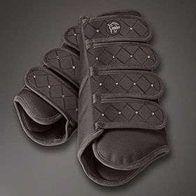 Eskadron Platinum Allround Gamasche Braun Crystal Hinten Gr. Warmblut