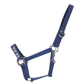 Equest EQ Style Charms of Beauty Halfter in navy