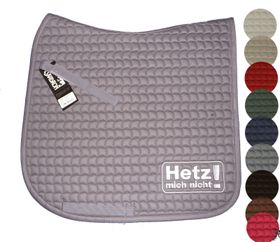 ESKADRON Dressur Spruch-Schabracke Hetz mich nicht in vielen Varianten