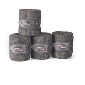 ESKADRON Fleecebandagen grey melange, Warmblut, 4er Set