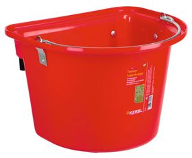 Kerbl Turnier - Futterkrippe mit Einhängebügel + Tragegriff 12l Fassungsvermögen