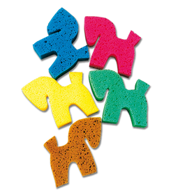 Pferdchen Schwamm - 5er Pack bunt gemischt