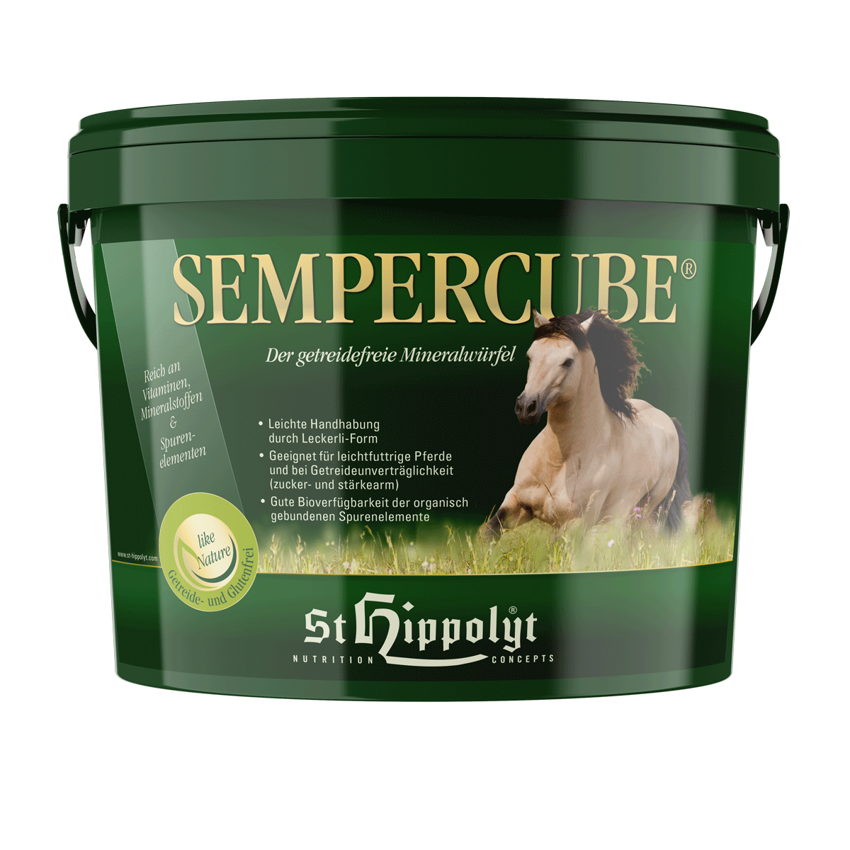 St. Hippolyt SemperCube , getreidefreie Mineralwürfel, 3kg