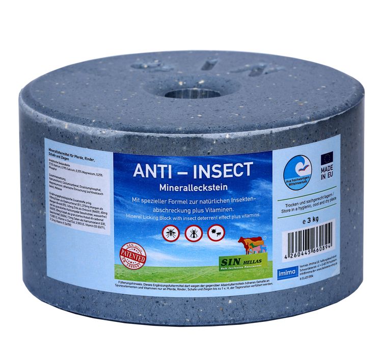 ANTI-INSECT Mineralleckstein, 3kg