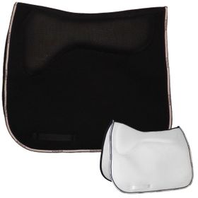 Acavallo 3D Spacer Memory Foam Schabracke Dressage  in black - AC247