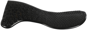 Acavallo Gel Pad Massage vorne erhöht - black , onesize  AC127