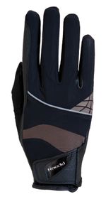 Roeckl Reithandschuh Montreal Summer in black-mocca