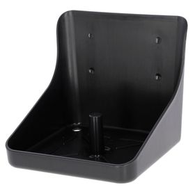 Lecksteinhalter in schwarz